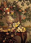 Frederic Bazille Canvas Paintings - Flowers